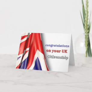 Congratulations on Becoming a new UK Citizen Gift Card