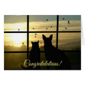 Congratulations on Becoming A Veterinarian. (Front Horizontal)