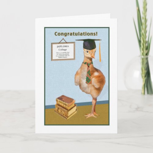 Congratulations on College Graduation Card