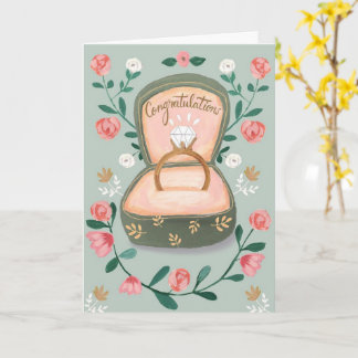 Congratulations on Engagement Card