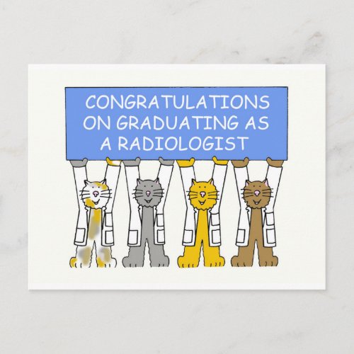 Congratulations on Graduating as a Radiologist Postcard