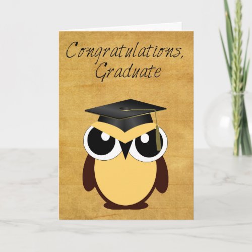 Congratulations On Graduation Greeting Card