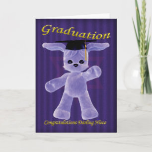 congratulations on graduation Niece Card