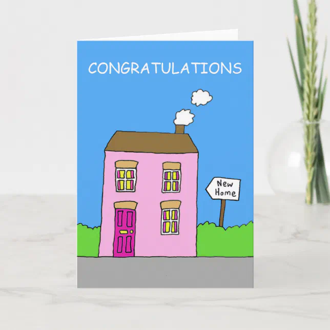 Congratulations on Moving in Together New Home Card Zazzle