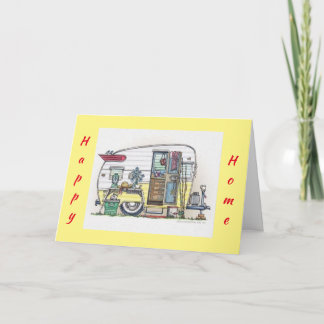 CONGRATULATIONS ON "NEW CAMPER" CARD