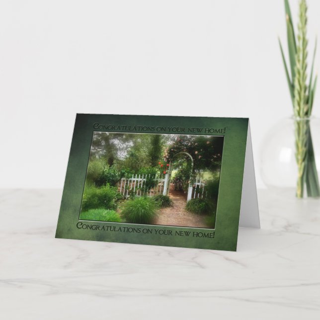 Congratulations on New Home Card (Front)