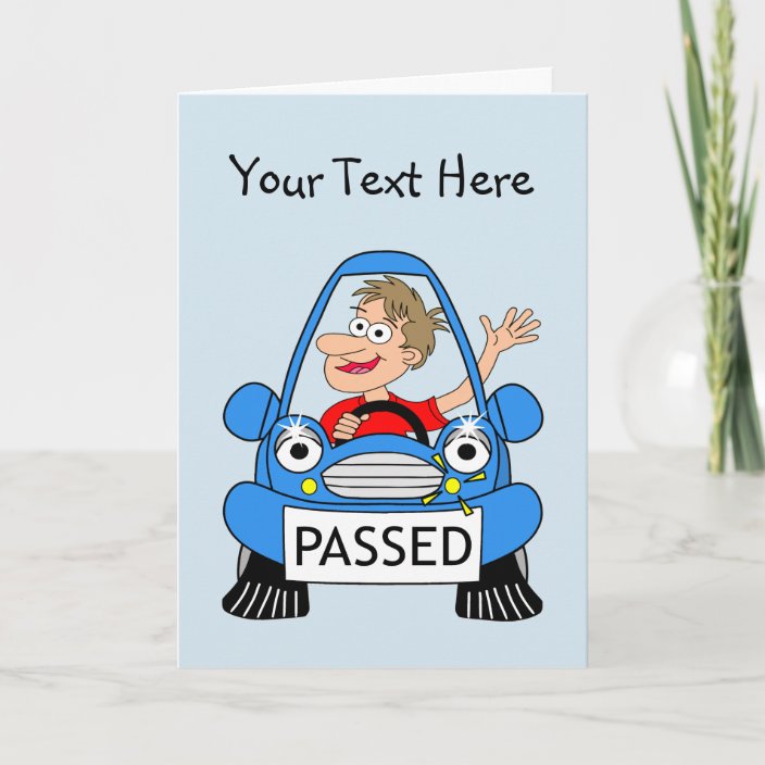 Congratulations On Passing Your Driving Test Card 6285