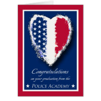 Congratulations on Police Academy Graduation Card