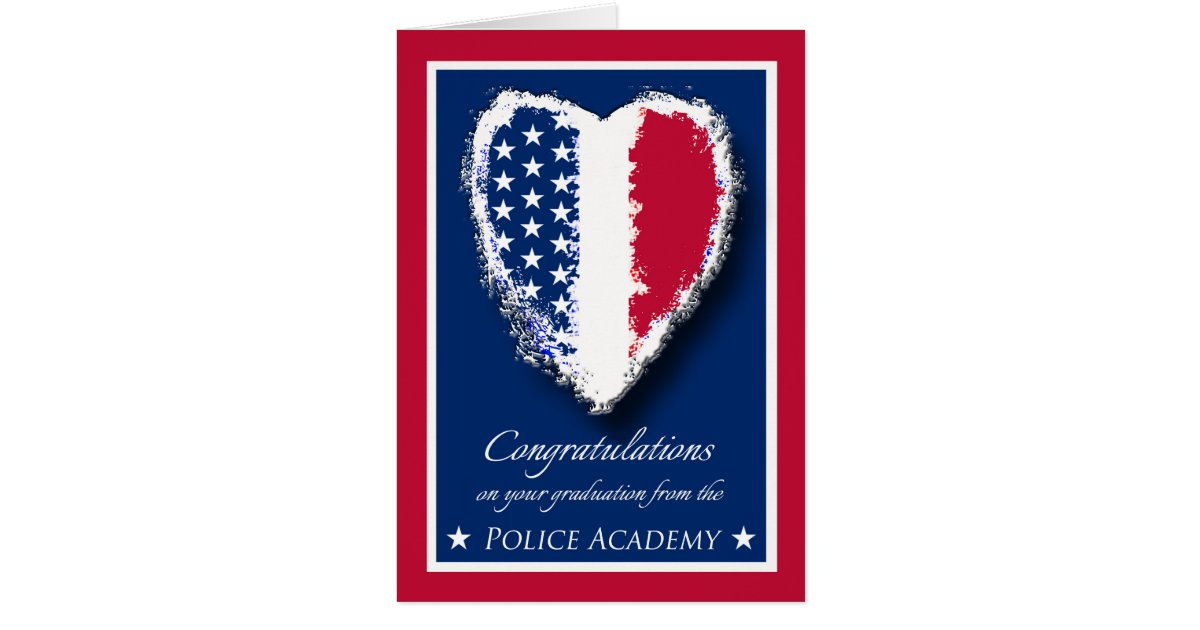 Congratulations On Police Academy Graduation Card Zazzle congratulations-on-police-academy-graduation-card-zazzle