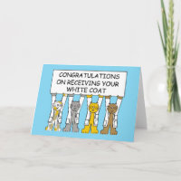 Congratulations on Receiving Your White Coat