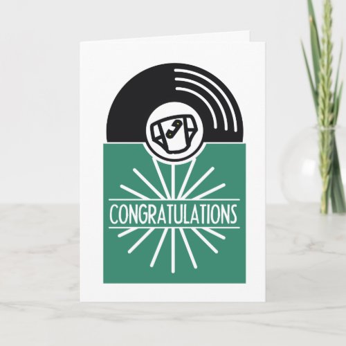 Congratulations on the birth of your awesome baby card