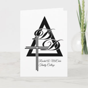 Congratulations on the Doctor of Divinity Degree Card