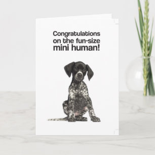 Congratulations on the mini human (GSP) - Card