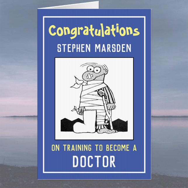 Congratulations on Training to be a Doctor Card (Creator Uploaded)