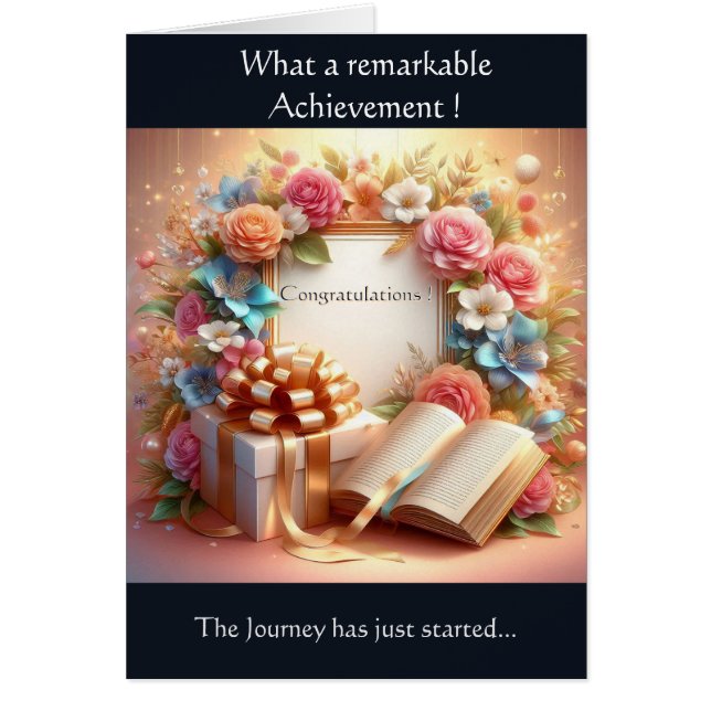 Congratulations on your Achievement (Front)