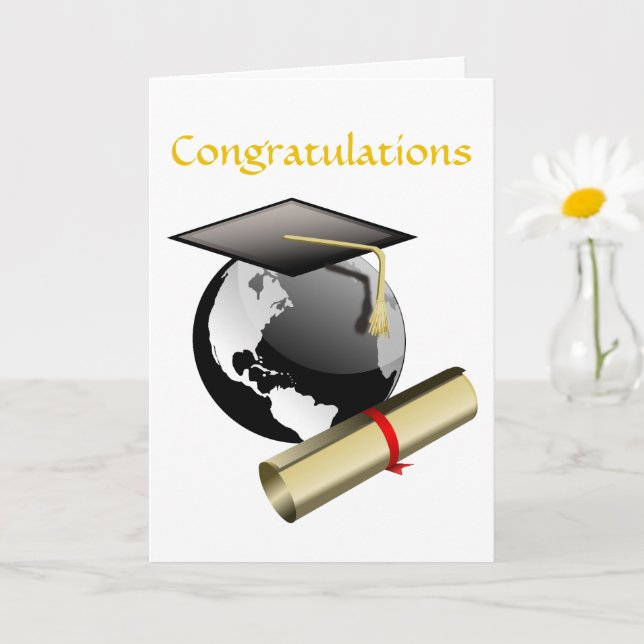 Congratulations on your Achievement Card | Zazzle