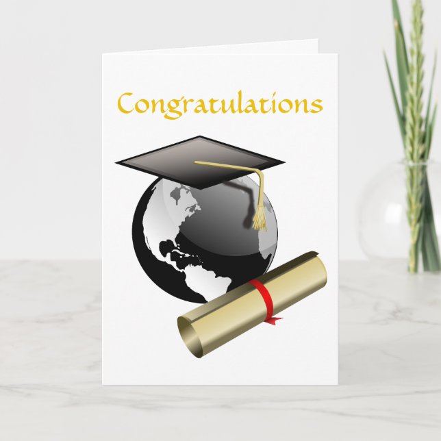 Congratulations on your Achievement Card (Front)