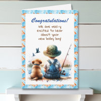 Congratulations on your Baby Boy | Fishing Themed
