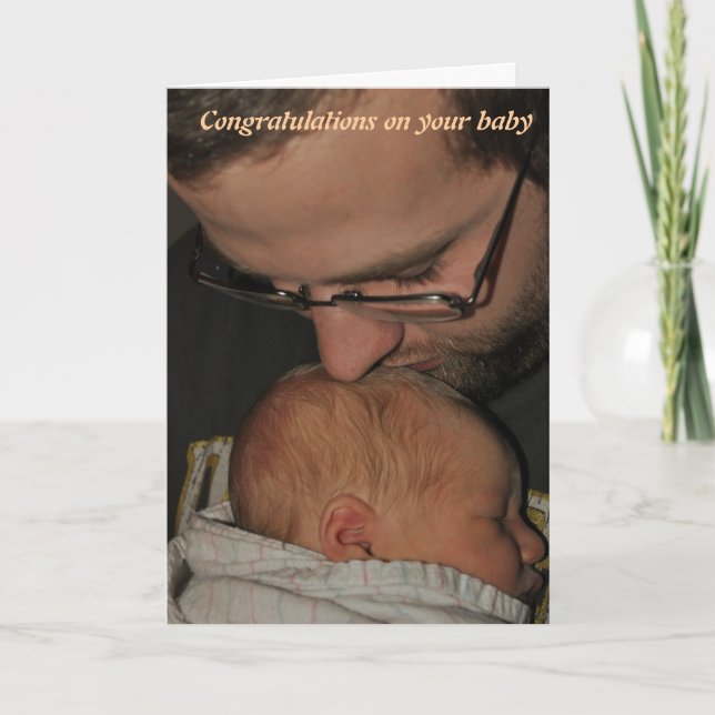 Congratulations on your baby card (Front)