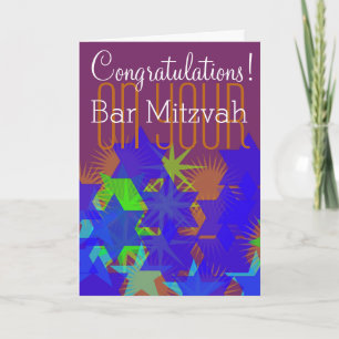 Congratulations on your Bar Mitzvah Card