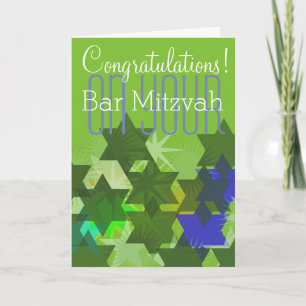 Congratulations on your Bar Mitzvah Card