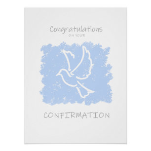Congratulations on your Confirmation poster