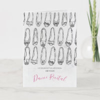 Congratulations on Your Dance Recital Pink Ballet