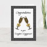Congratulations On Your Daughter&#39;s Engagement! Card at Zazzle