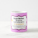 Congratulations on Your Diet Weight Loss Coffee Mug