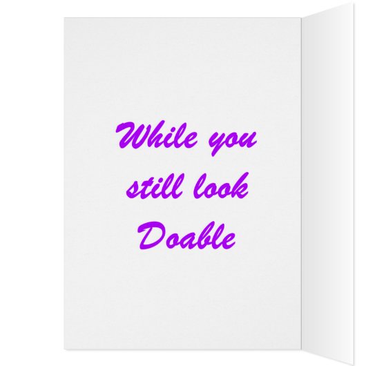 Congratulations on your Divorce (Inside (Left))