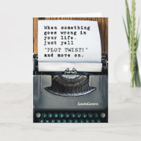 Congratulations on Your Divorce "Plot Twist" Card