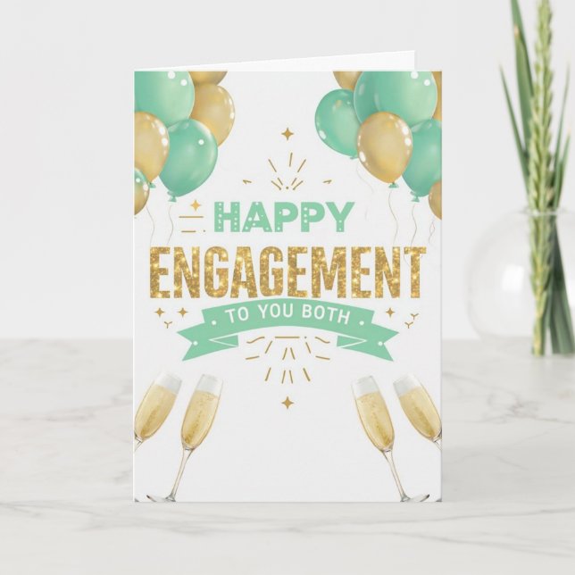 Congratulations on your Engagement Card (Front)