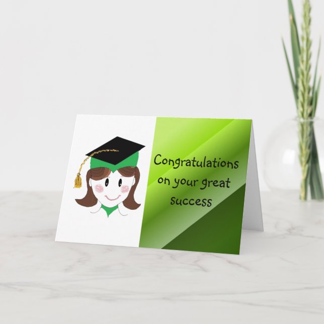 Congratulations on Your Graduation Card (Front)