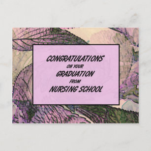Congratulations On Your Graduation From Nursing Sc Postcard