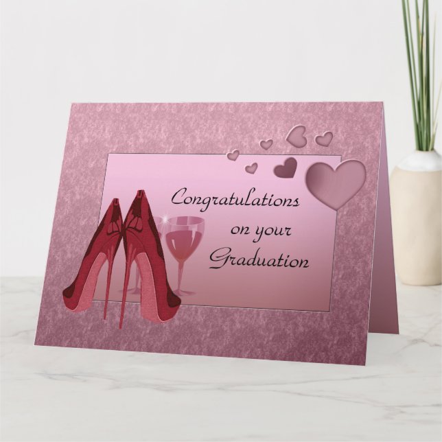 Congratulations on Your Graduation Greeting Card (Front)