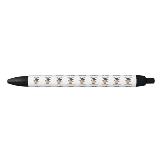 Congratulations on your graduation! monkey pen (Front)