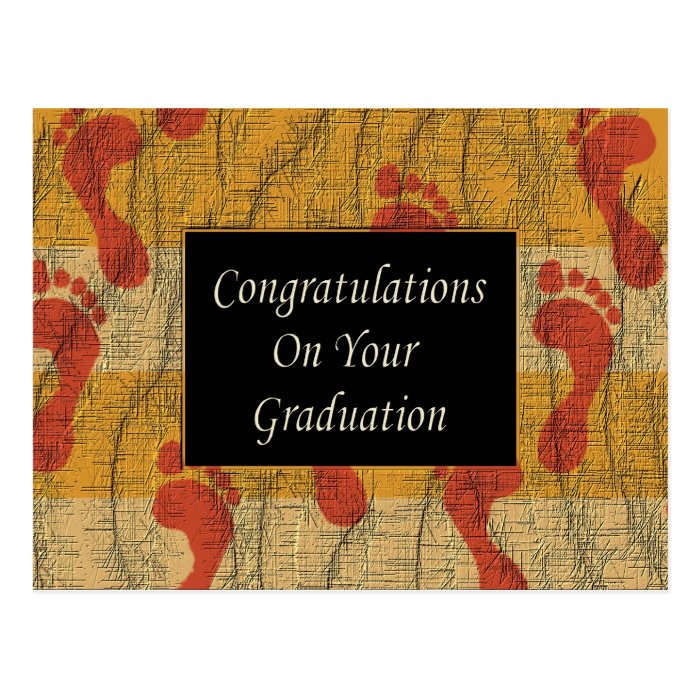 Congratulations On Your Graduation Post Cards