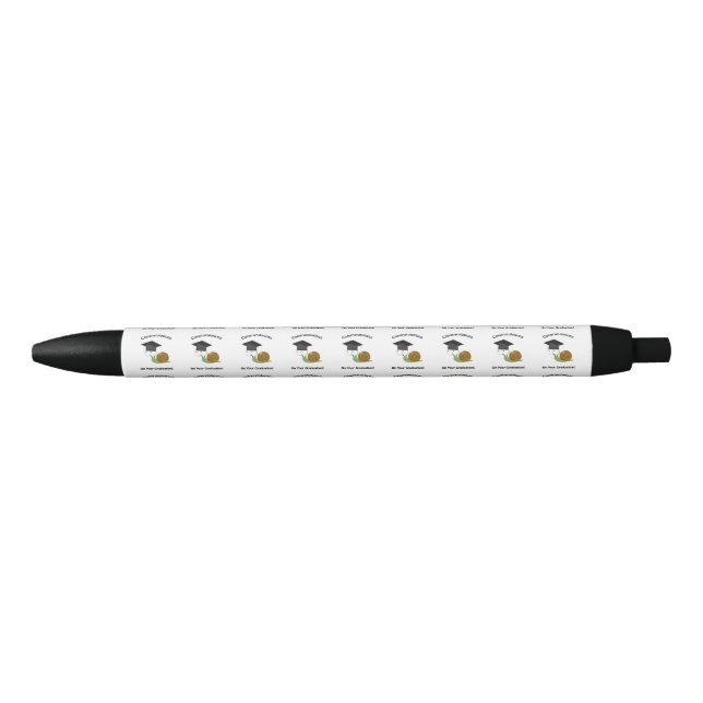 Congratulations on your graduation! snail pen (Front)