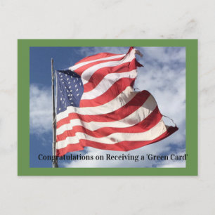 Congratulations on Your Green Card