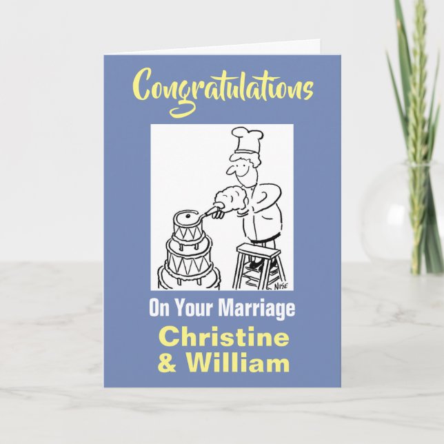 Congratulations on Your Marriage Card (Front)