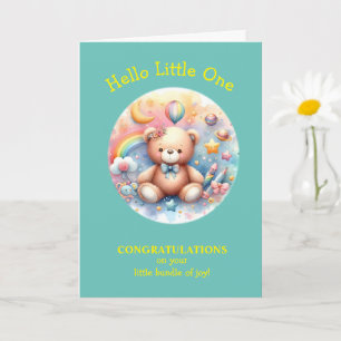 Congratulations on Your New Baby Boy or Girl Card