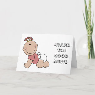 CONGRATULATIONS ON YOUR "NEW BABY" CARD