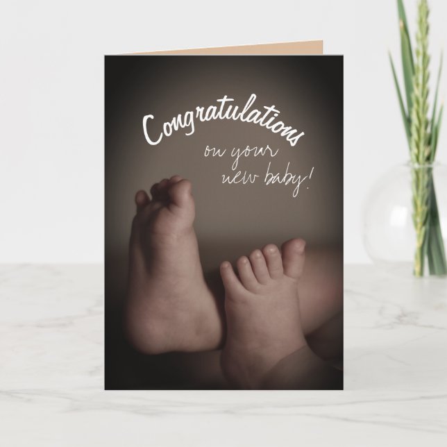 Congratulations on your New Baby Card (Front)
