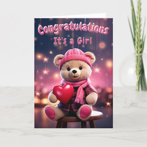 Congratulations on your new baby card