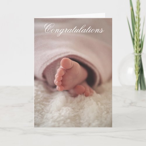 Congratulations on your New Baby Card