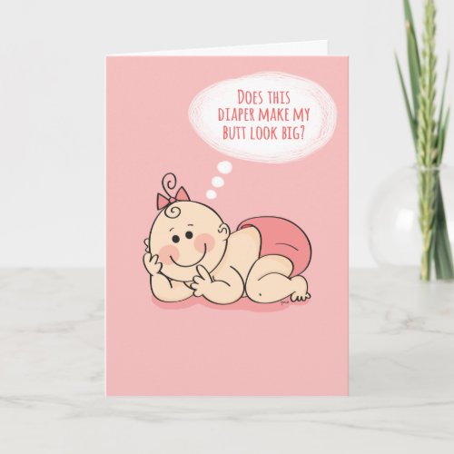 Congratulations on Your new Baby Diva Baby Card