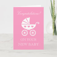 Congratulations on your new baby girl daughter