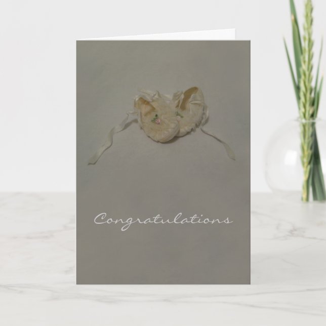 Congratulations on Your New Baby Greeting Card (Front)