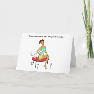 Congratulations on your new Dog Card