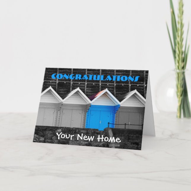 Congratulations on your new home Card (Front)